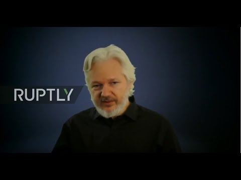 REFEED: Assange last video bef